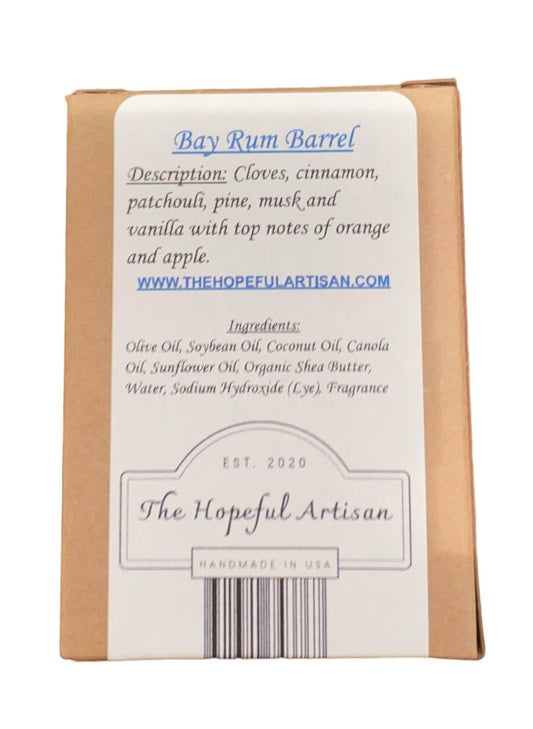 The Hopeful Artisan - Bay Rum Barrel