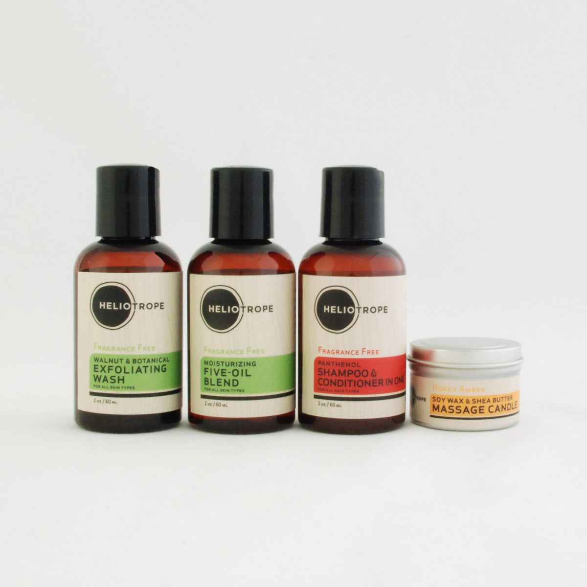 Heliotrope Head-to-Toe Travel Sampler