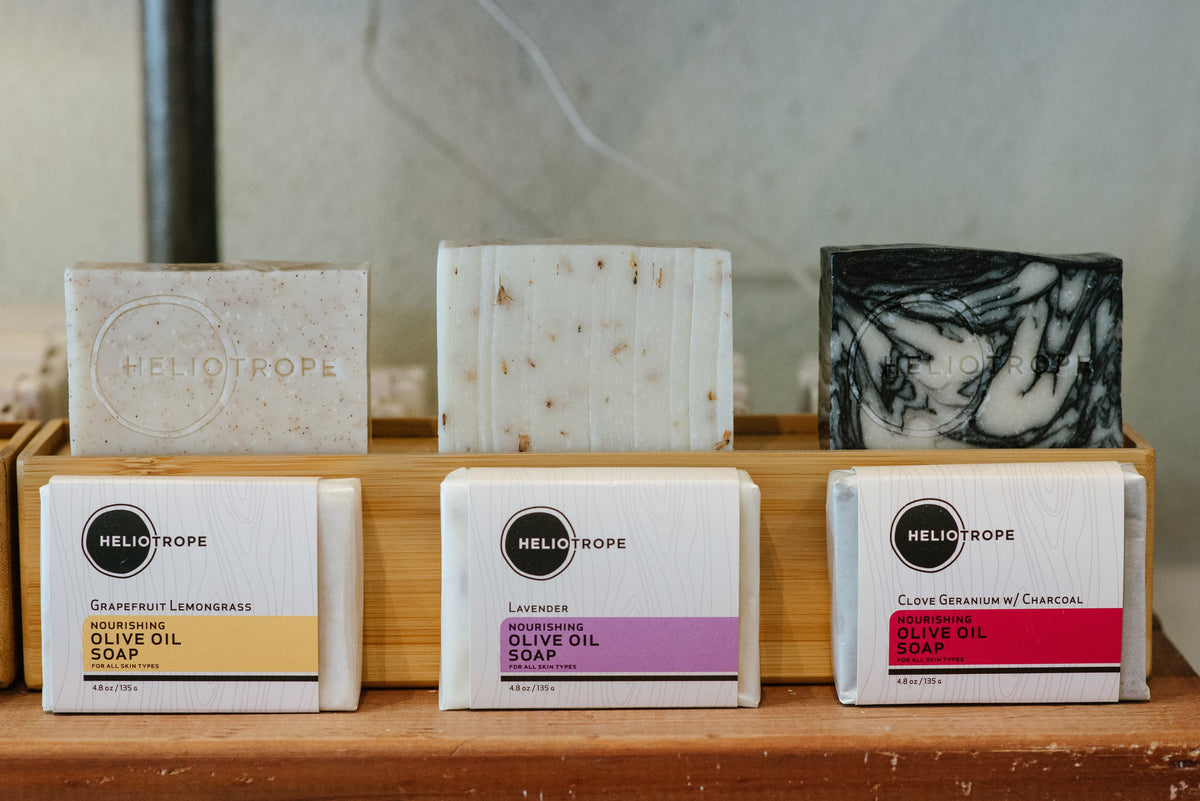 Heliotrope Nourishing Olive Oil Soap Bars
