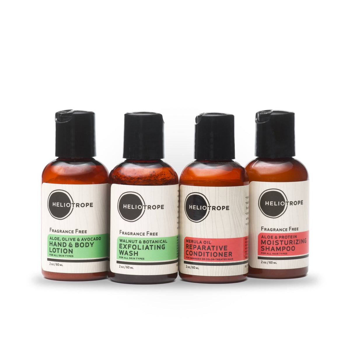 Heliotrope Head-to-Toe Travel Sampler - fragrance free