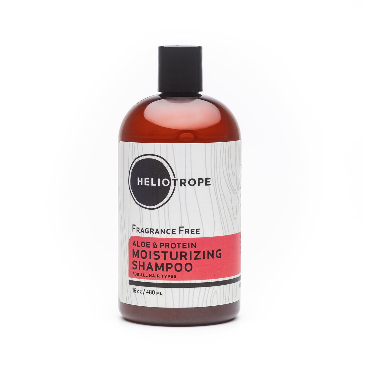 Heliotrope Moisturizing Shampoo - aloe & protein - fragrance free